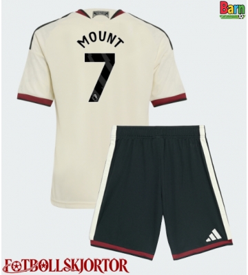 Manchester United Mason Mount #7 Tredje Kläder Barn 2026-27 Kortärmad (+ Korta byxor)